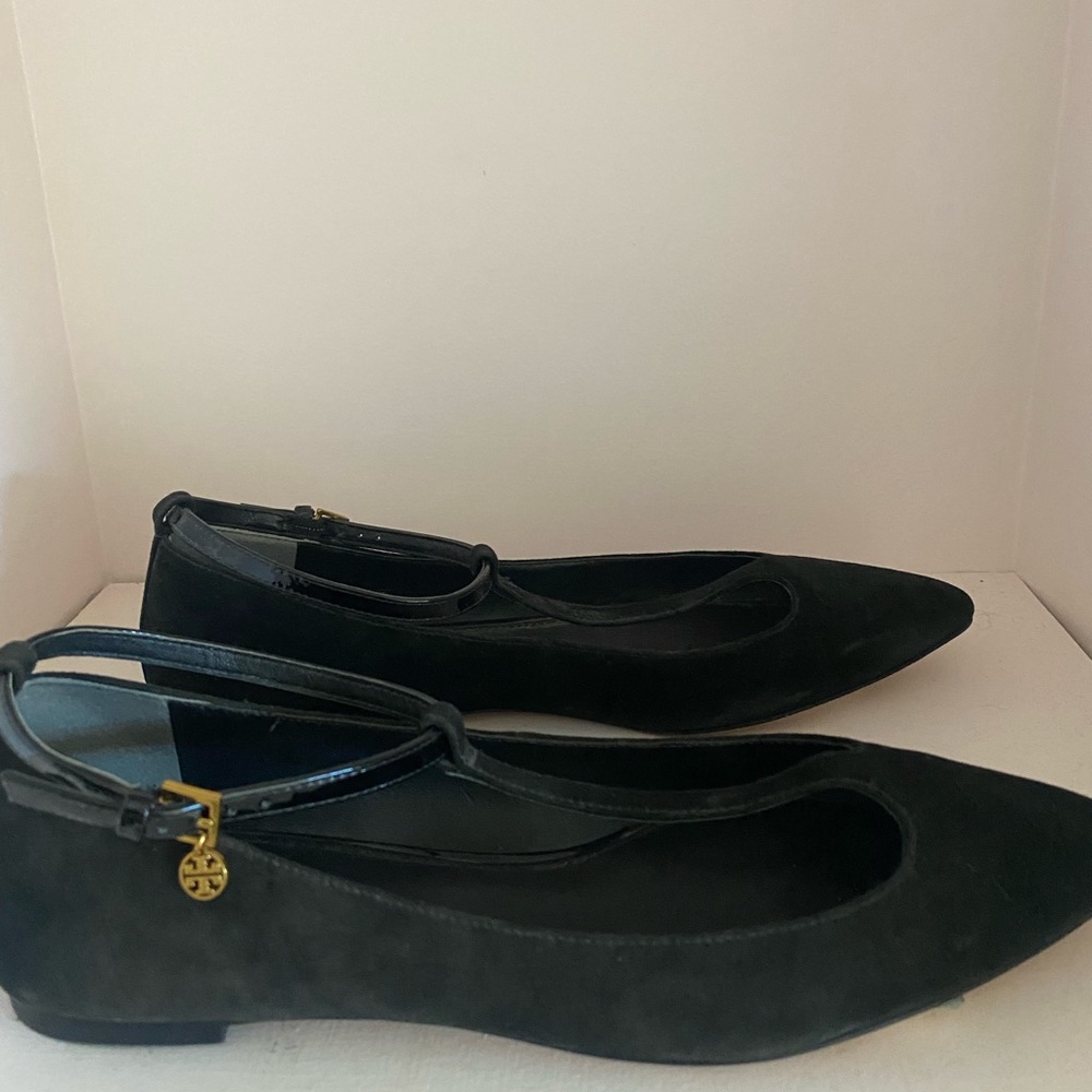 Tory Burch Ankle Strap Flats